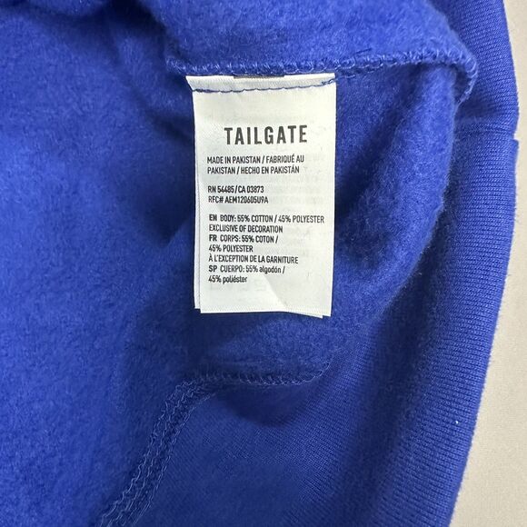 NWT Tailgate Brand Golden State Warriors NBA Crewneck Sweatshirt Blue Yellow XL - Picture 8 of 12